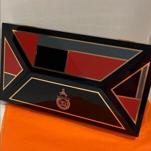 Montecristo Black & Terracota coloring Empty  Box cigar box! Unisex Decorative